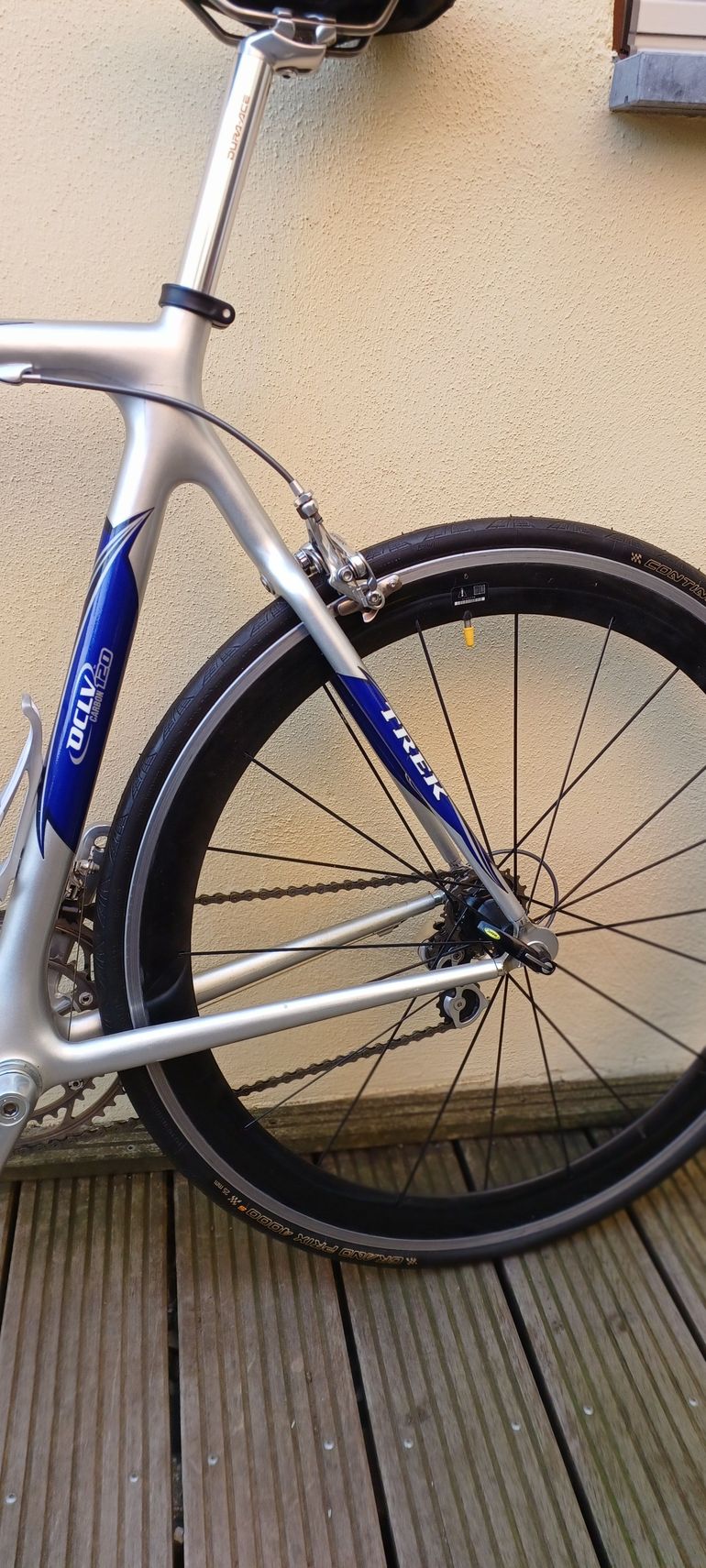Used Trek Oclv 5500 2003 Road & Gravel, Hellgrau — image 9 of 10