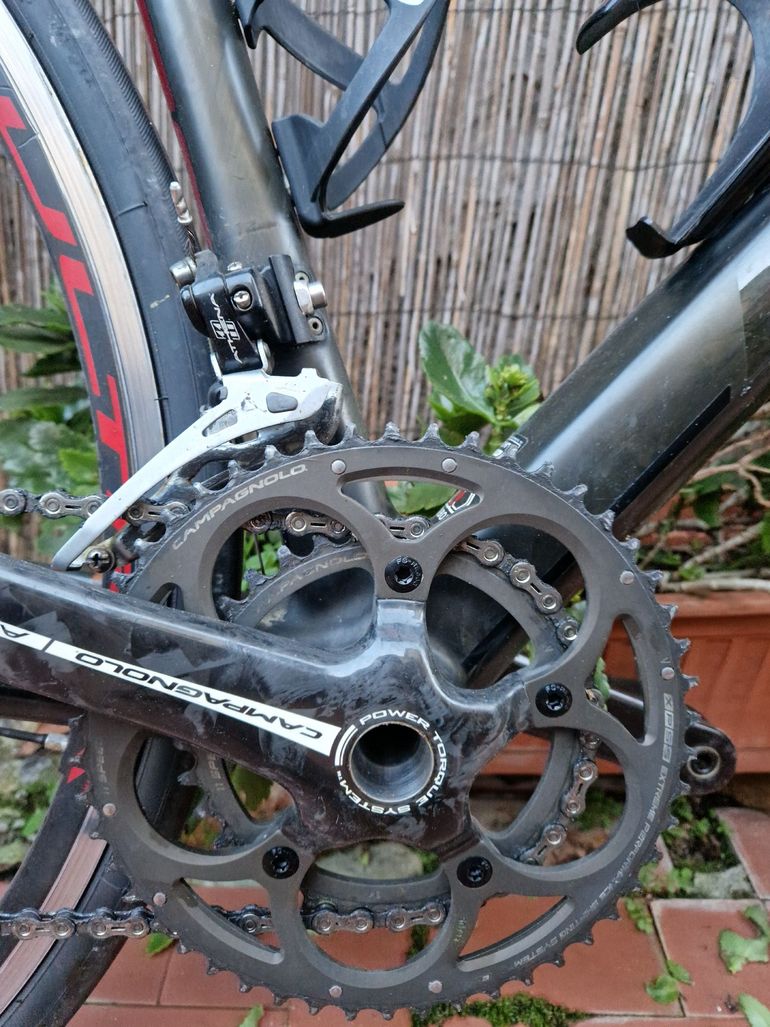 Used Merida Scultura Campagnolo Record 2014 Road & Gravel, Negro — image 9 of 16
