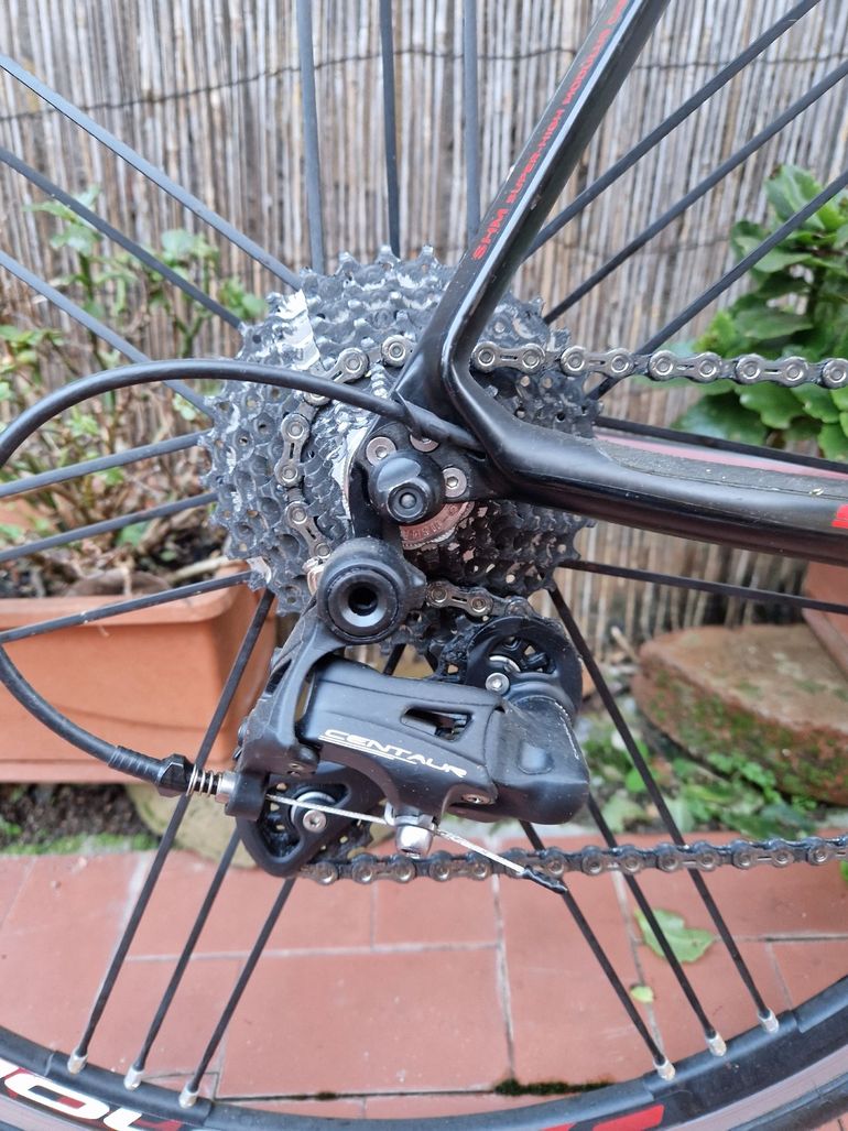 Used Merida Scultura Campagnolo Record 2014 Road & Gravel, Negro — image 3 of 16