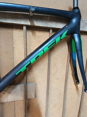 Used Trek SL Frameset 2018 Road & Gravel, Blau — image 3 of 7