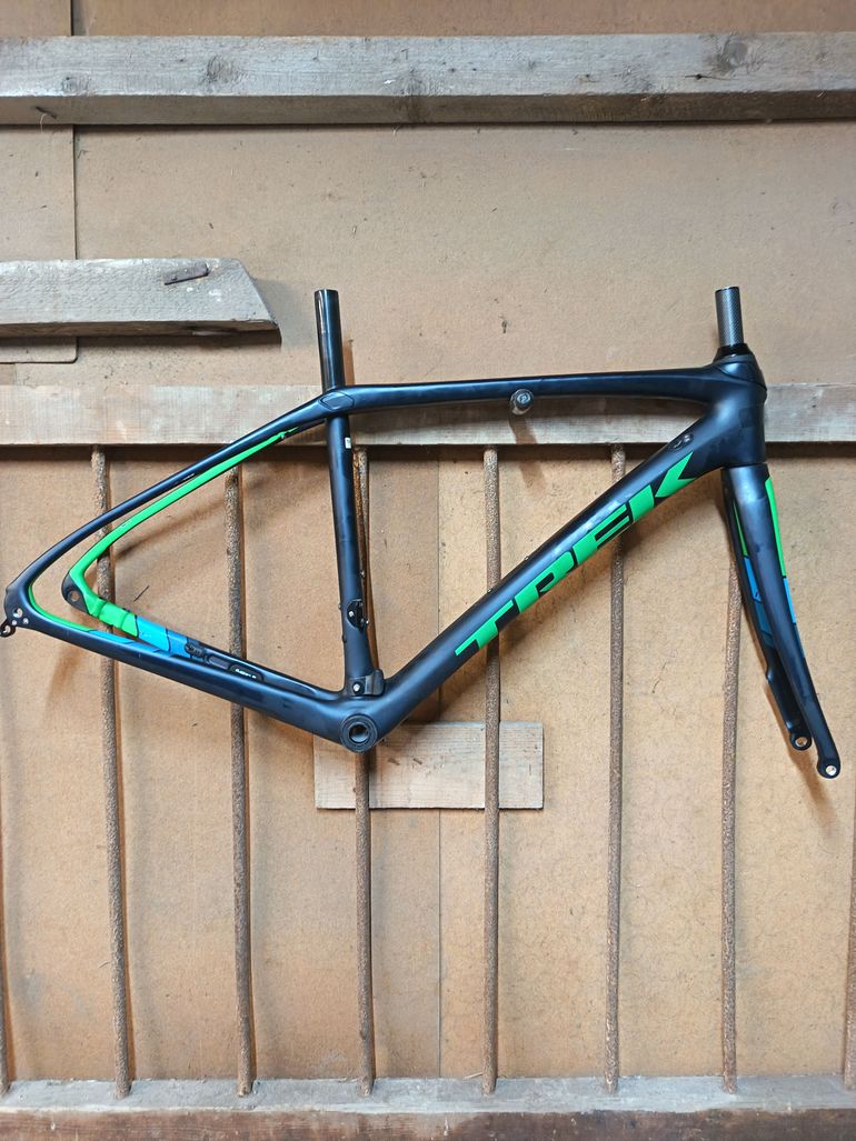 Used Trek SL Frameset 2018 Road & Gravel, Blau — image 1 of 7