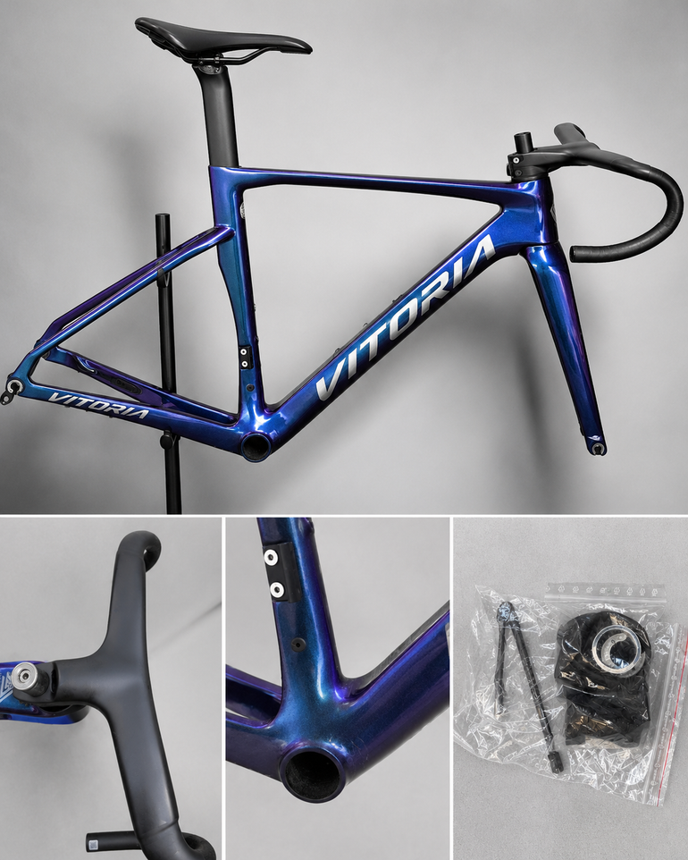 Used Victoria Ultimate Art Frameset 2024 Road & Gravel, Purple — image 2 of 4