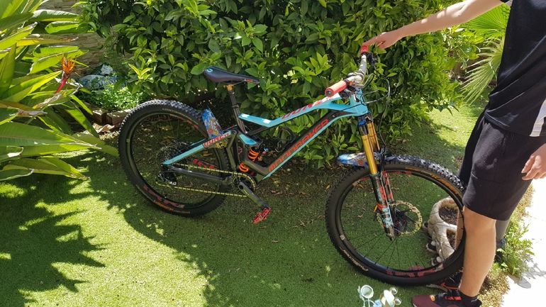Used Mondraker Dune Carbon XR 2018 2018 Mountainbike, Azul — image 1 of 23