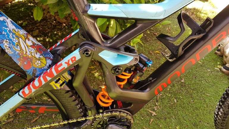 Used Mondraker Dune Carbon XR 2018 2018 Mountainbike, Azul — image 6 of 23