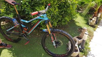 Used Mondraker Dune Carbon XR 2018 2018 Mountainbike, Azul — image 5 of 23