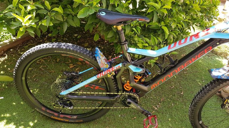 Used Mondraker Dune Carbon XR 2018 2018 Mountainbike, Azul — image 4 of 23