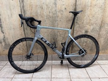 CUBE AGREE C:62 SLT 2021 2021 Road & Gravel usato, Grigio chiaro — immagine 2 di 7