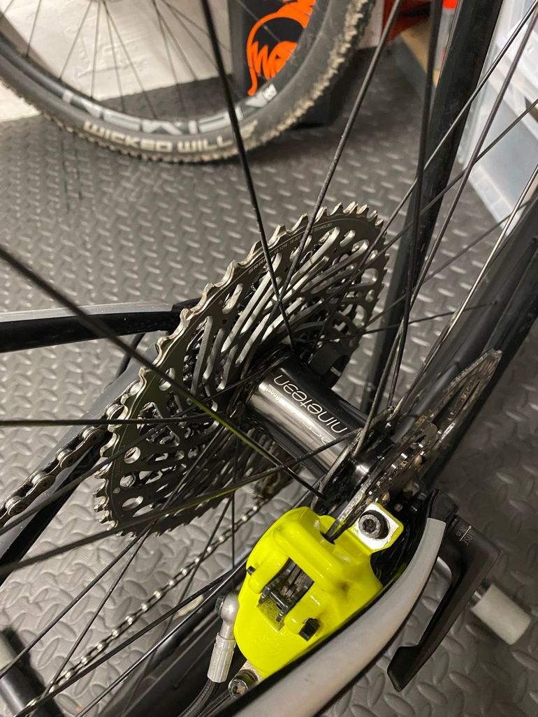 Used Cannondale F Si Carbon 1 2019 2019 Mountainbike, Negro — image 6 of 7