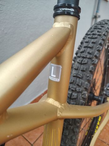 Used Orbea LAUFEY H10 2022 2022 Mountainbike, Orange, 29 — image 6 of 7