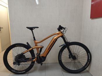 Used Haibike AllMtn CF 6 2022 2022 Mountainbike, Orange, 29 — image 3 of 3