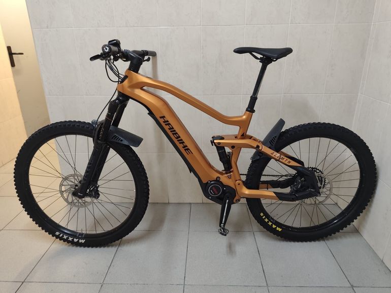 Used Haibike AllMtn CF 6 2022 2022 Mountainbike, Orange, 29 — image 1 of 3
