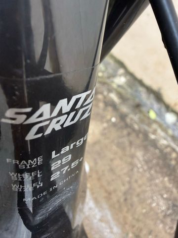 Gebrauchtes santa cruz MTB Bull 2023 Mountainbike, Schwarz — Bild 9 von 9