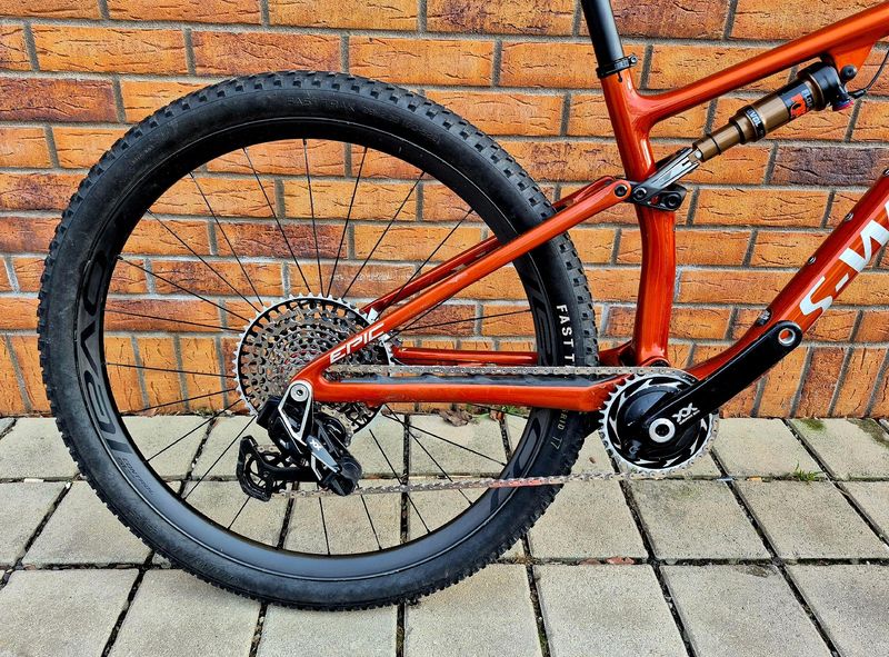Gebrauchtes Specialized Epic Sram Eagle Transmission XX SL 2022 Mountainbike, Orange — Bild 3 von 4