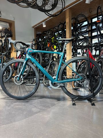 Used BMC Roadmachine X ONE 2023 2023 Road & Gravel, Green — image 6 of 7