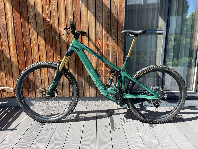 Used Pivot SHUTTLE LT SRAM X0 Eagle AXS (T-Type) 2024 Mountainbike, Green, 29 — image 10 of 19