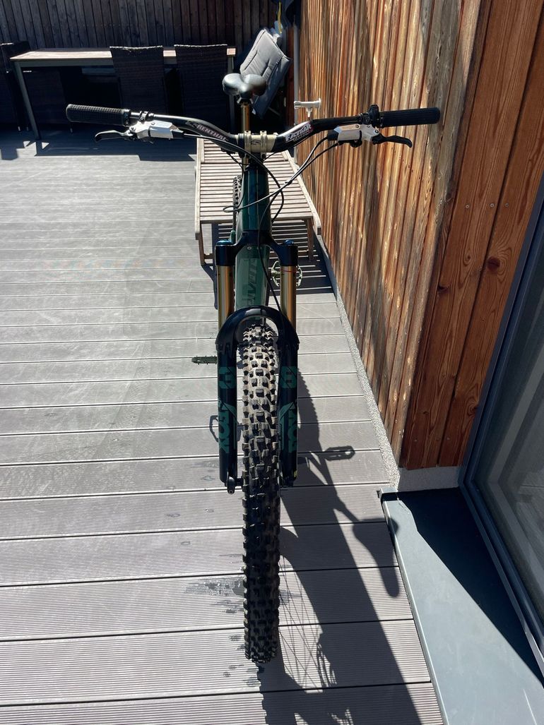 Used Pivot SHUTTLE LT SRAM X0 Eagle AXS (T-Type) 2024 Mountainbike, Green, 29 — image 17 of 19