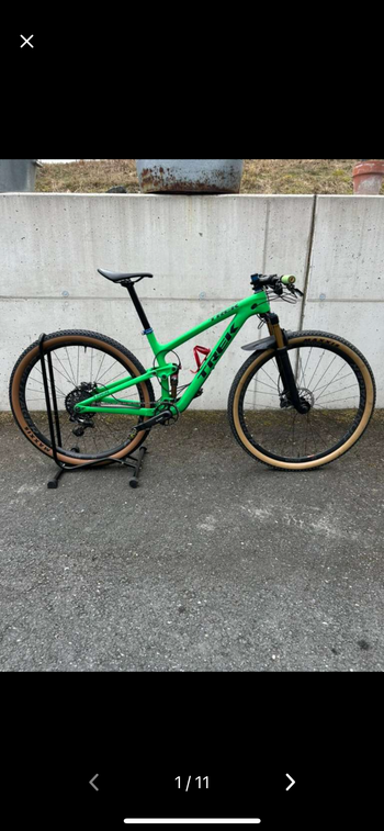Used Trek Top Fuel 9.8 SL 2017 Mountainbike — image 11 of 18