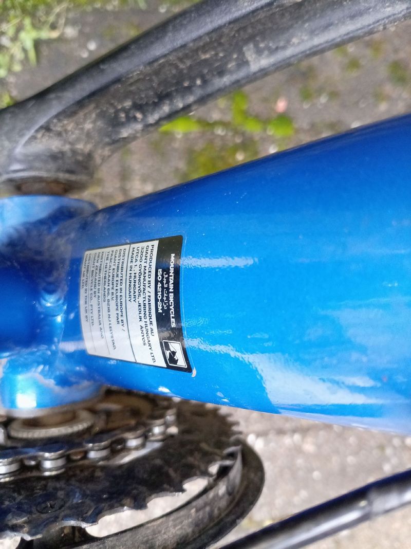 Giant Talon 0 2022 2022 Mountainbike de segunda mano, Azul — imagen 5 de 13