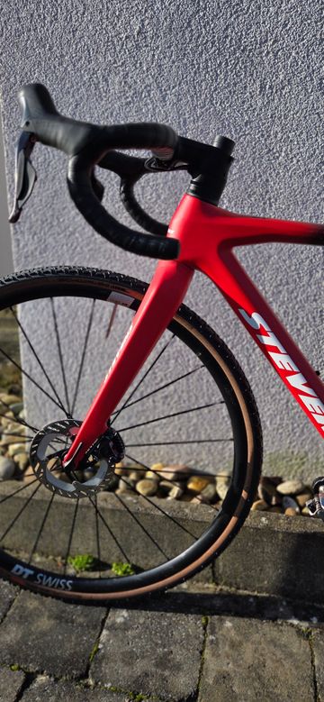 Stevens Super Prestige Di2 2025 2025 Road & Gravel usato, Rosso — immagine 7 di 25
