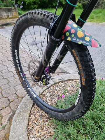 Used Specialized Enduro Comp 2021 2021 Mountainbike, Blue, 29 — image 6 of 8