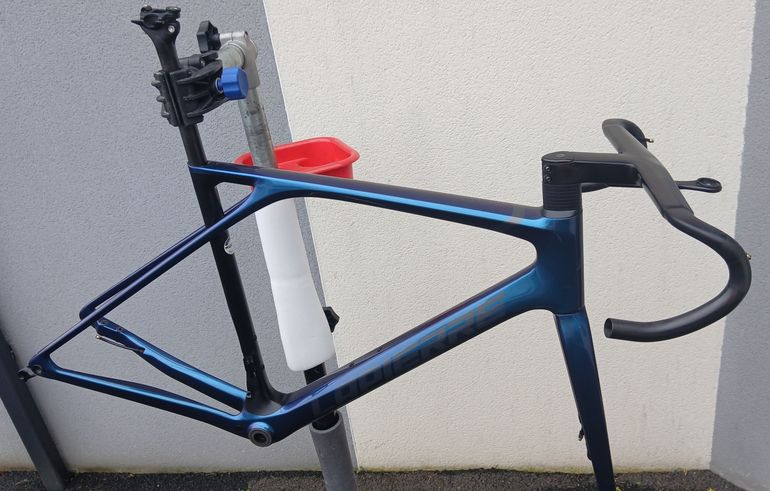 Used Lapierre Xelius SL 7.0 Pearl dark blue 2023 Frameset 2023 Road & Gravel — image 1 of 4