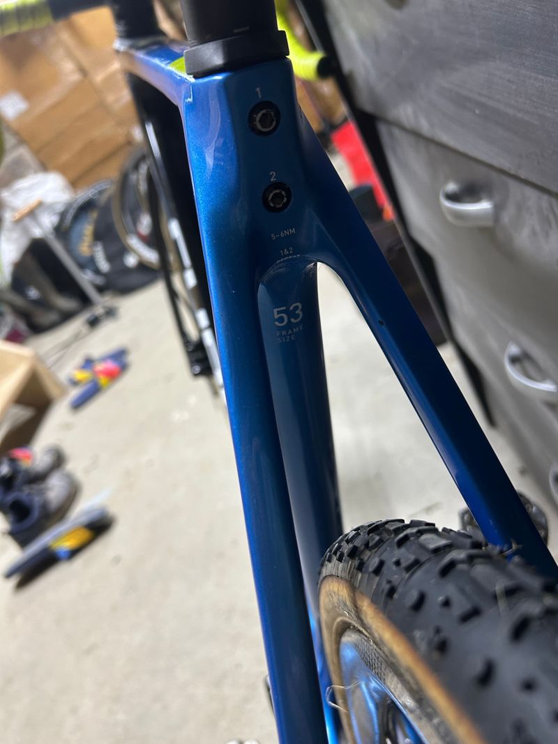 CUBE Cross Shimano Ultegra Di2 2025 Road & Gravel usato, Blu — immagine 11 di 11