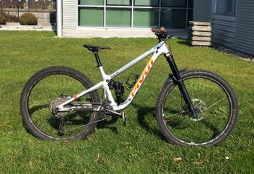 Used Pivot Firebird Frameset 2024 Mountainbike, Light Gray — image 2 of 13