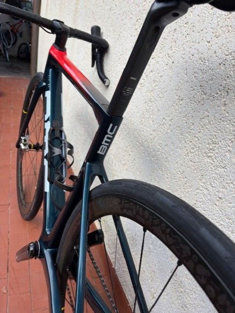 Used BMC TeamMachine Slr01 Custom Build 2022 Road & Gravel, Green — image 8 of 11