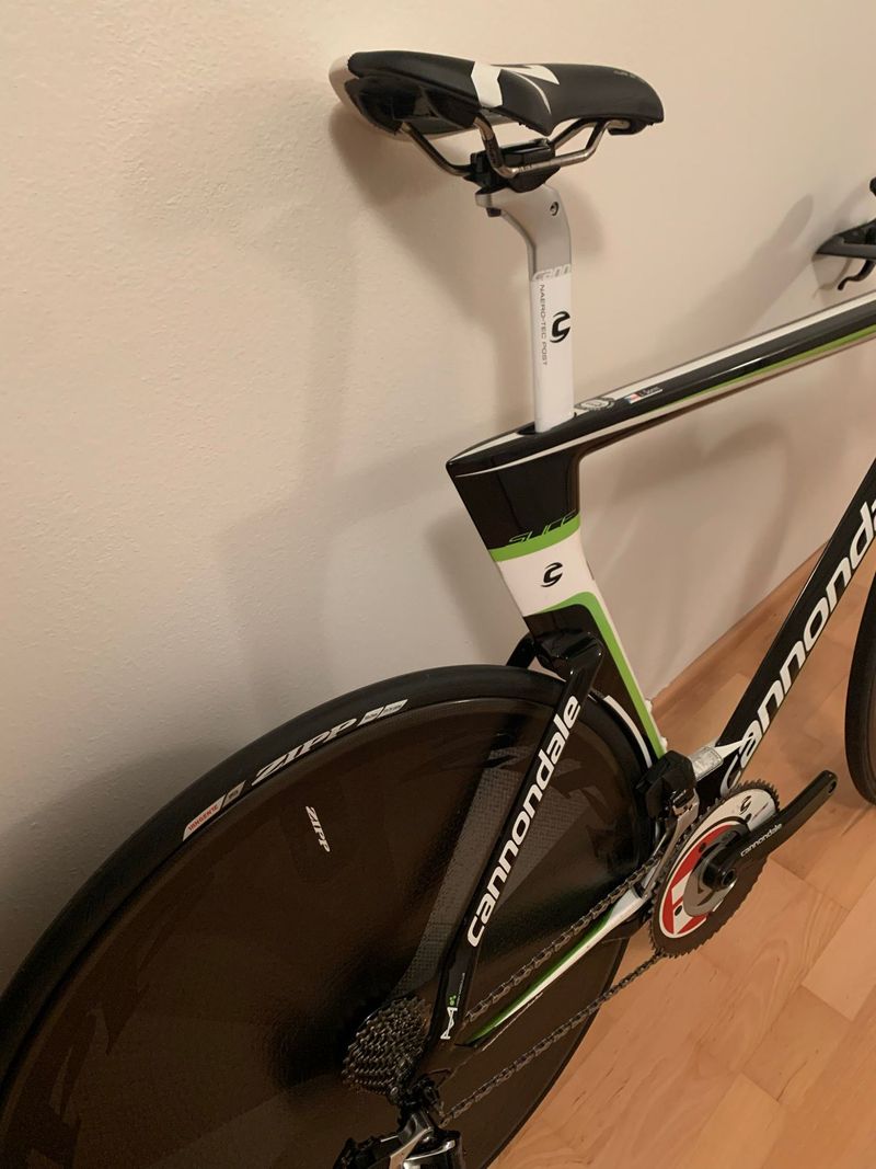 Gebrauchtes Cannondale Slice RS 2016 Road & Gravel, Grün — Bild 4 von 4