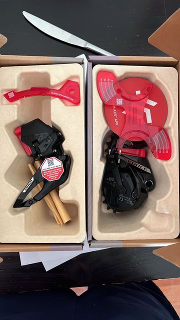 Gebrauchtes Corratec CCT SRAM Force eTap AXS 2024 Road & Gravel, Schwarz — Bild 5 von 5
