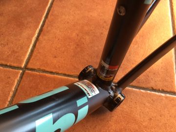 Bianchi Freccia Celeste Frameset 2017 Road & Gravel usato, Nero — immagine 4 di 11