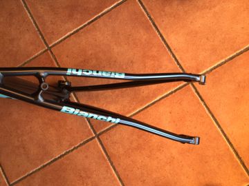 Bianchi Freccia Celeste Frameset 2017 Road & Gravel usato, Nero — immagine 9 di 11