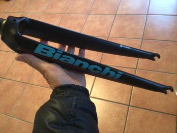 Bianchi Freccia Celeste Frameset 2017 Road & Gravel usato, Nero — immagine 2 di 11