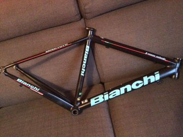 Bianchi Freccia Celeste Frameset 2017 Road & Gravel usato, Nero — immagine 5 di 11