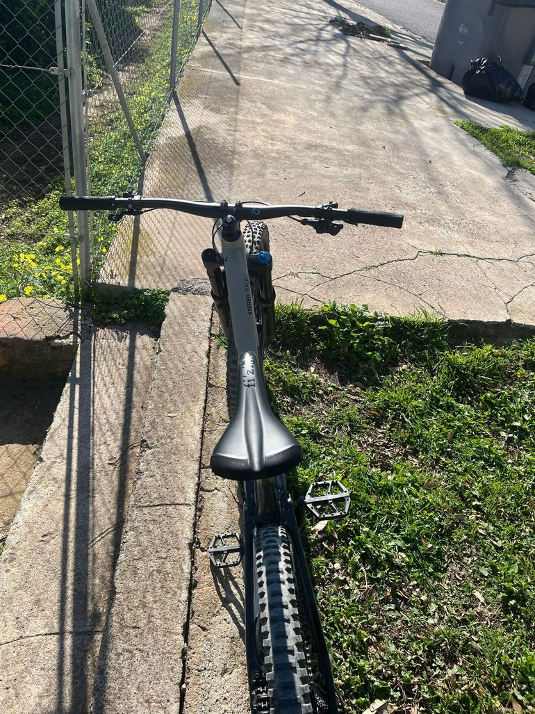 Used CUBE STEREO 170 RACE 29 2021 2021 Mountainbike, Light Gray, 29 — image 7 of 7