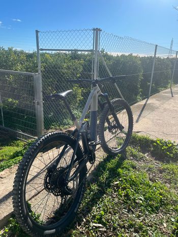 Used CUBE STEREO 170 RACE 29 2021 2021 Mountainbike, Light Gray, 29 — image 5 of 7
