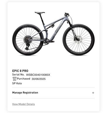Used Specialized Epic 8 Pro - SRAM X0 AXS, RockShox Ultimate Flight Attendant 2026 2026 Mountainbike — image 16 of 17
