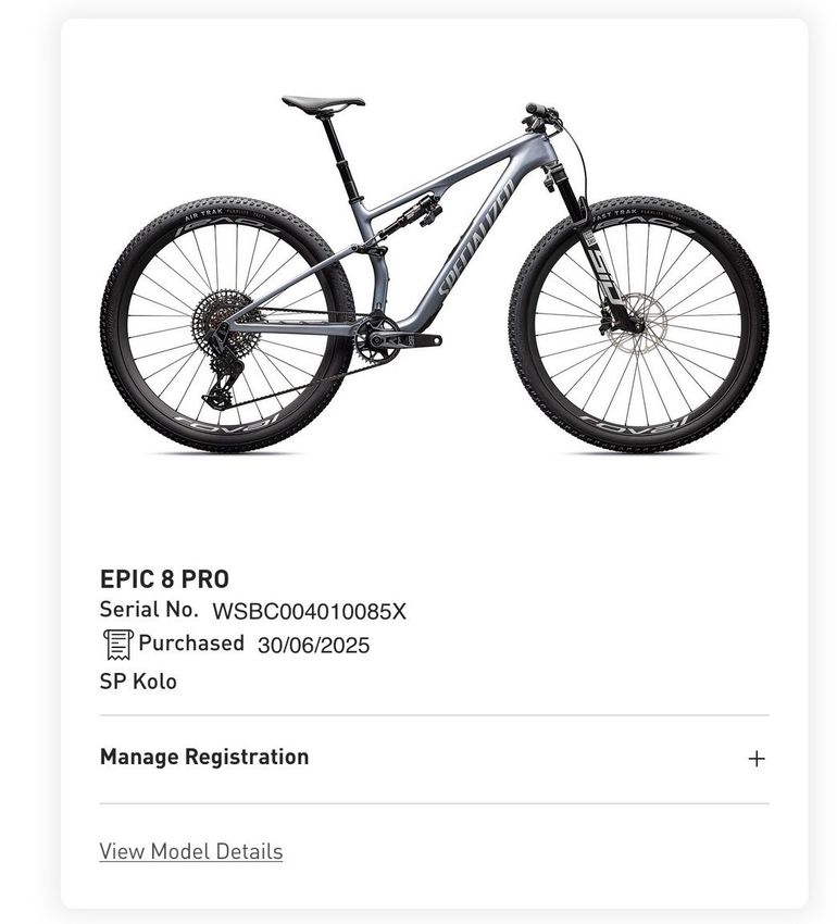 Used Specialized Epic 8 Pro - SRAM X0 AXS, RockShox Ultimate Flight Attendant 2026 2026 Mountainbike — image 16 of 17