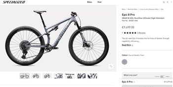 Used Specialized Epic 8 Pro - SRAM X0 AXS, RockShox Ultimate Flight Attendant 2026 2026 Mountainbike — image 17 of 17