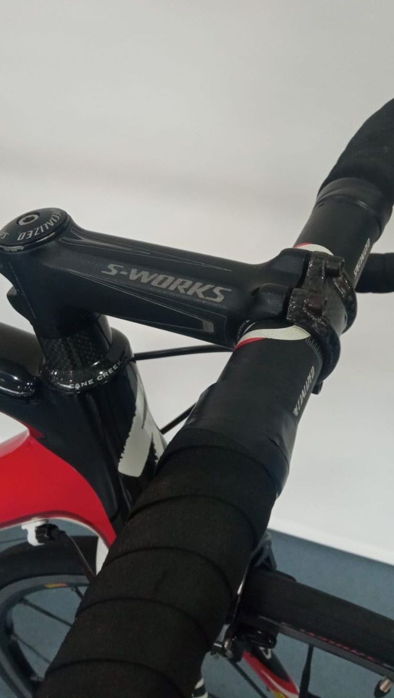 Used Specialized S-Works Tarmac SL3 Super Light 2010 2010 Road & Gravel, Red — image 8 of 8