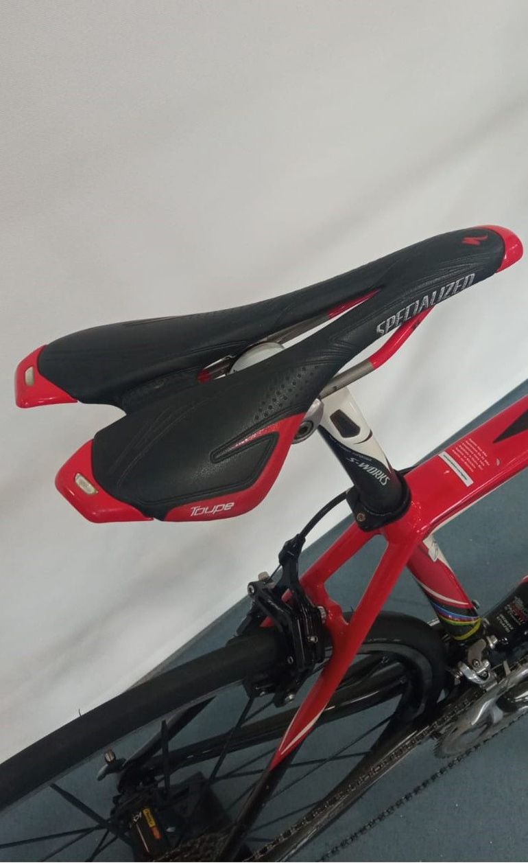 Used Specialized S-Works Tarmac SL3 Super Light 2010 2010 Road & Gravel, Red — image 5 of 8