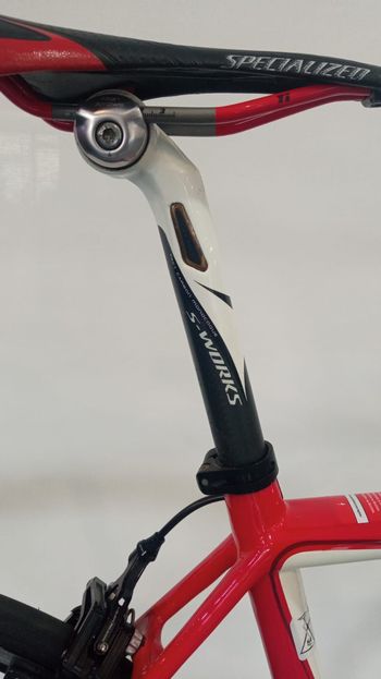 Used Specialized S-Works Tarmac SL3 Super Light 2010 2010 Road & Gravel, Red — image 6 of 8