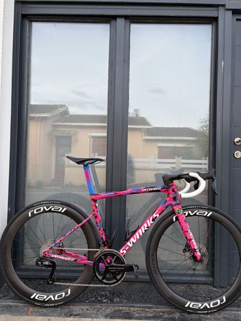 Used Specialized S-Works Tarmac SL8 - Shimano Dura-Ace Di2 2024 2024 Road & Gravel, Purple — image 2 of 6