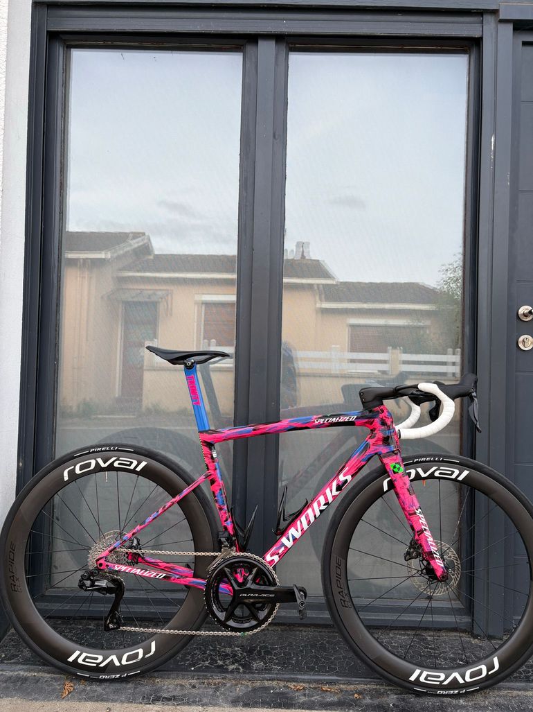 Used Specialized S-Works Tarmac SL8 - Shimano Dura-Ace Di2 2024 2024 Road & Gravel, Purple — image 2 of 6