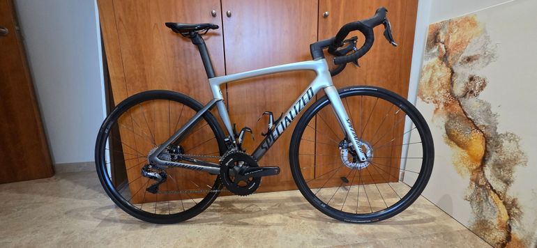 Used Specialized Tarmac SL7 Expert - Ultegra Di2 2021 2021 Road & Gravel, Gris claro — image 3 of 6