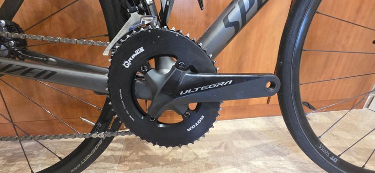 Used Specialized Tarmac SL7 Expert - Ultegra Di2 2021 2021 Road & Gravel, Gris claro — image 4 of 6