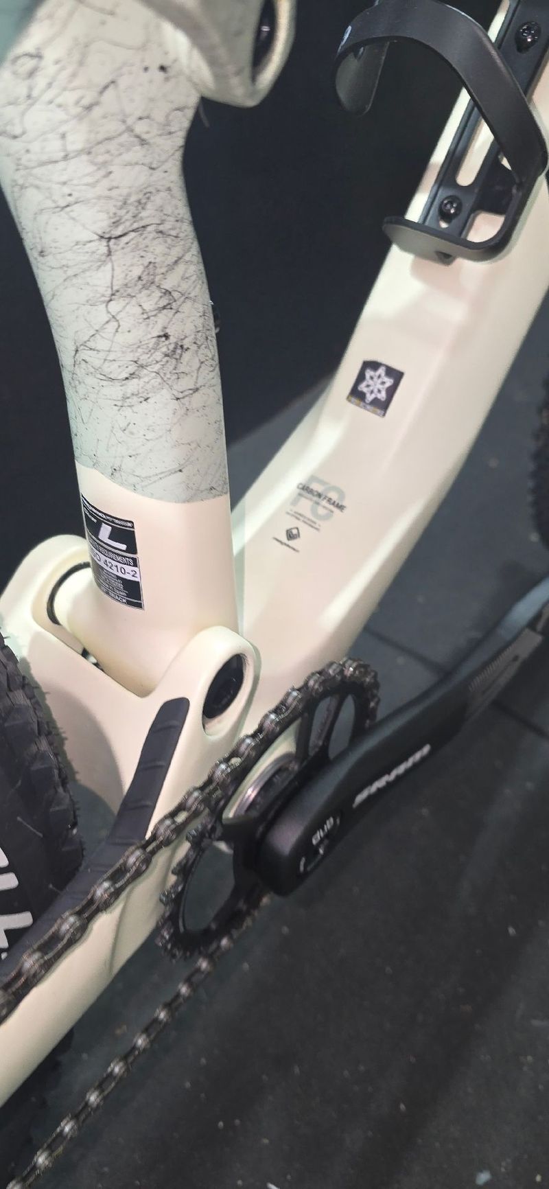 Used Megamo Track 2026 Mountainbike, White — image 9 of 10