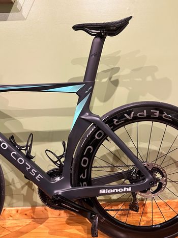 Used Bianchi Oltre RC Durace Di2 2025 2025 Road & Gravel, Light Gray — image 5 of 12
