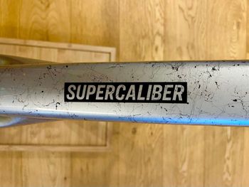 Used Trek Supercaliber Gen 2 Argent Drizzle Frameset 2024 Mountainbike, Light Gray, 29 — image 7 of 9