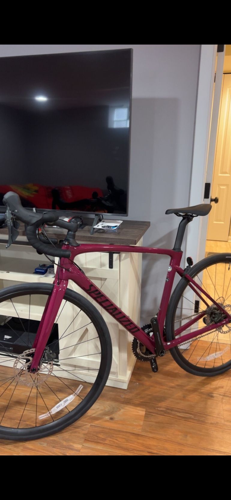Used Specialized Roubaix 2021 2021 Road & Gravel, Black — image 2 of 3